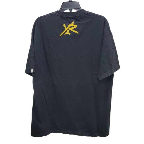 Young & Reckless Men's Black YR Scribble Logo Double Sided Graphic Tee Size‎ XL - Picture 5 of 5